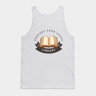 Support Your Library Tank Top